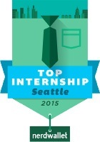 NerdWallet Top Internship 2015 badge