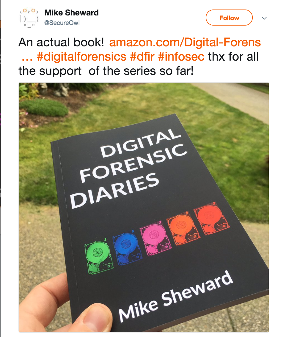 Digital Forensic Diaries