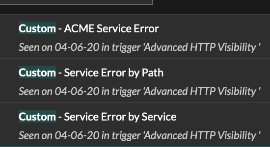 Error Metrics