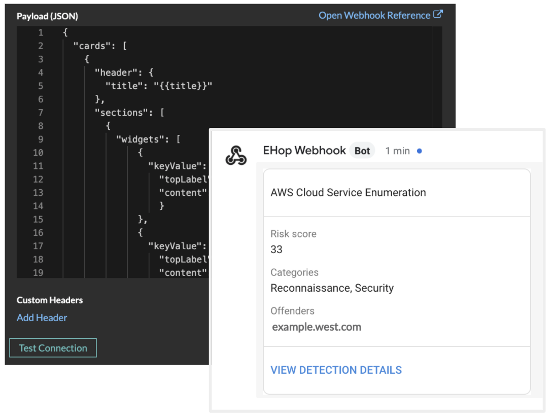 Creating a Webhook for AWS Cloud Service Enumeration