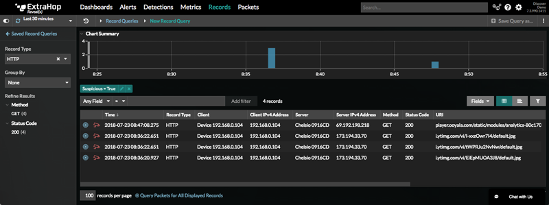 chaining wireshark filters