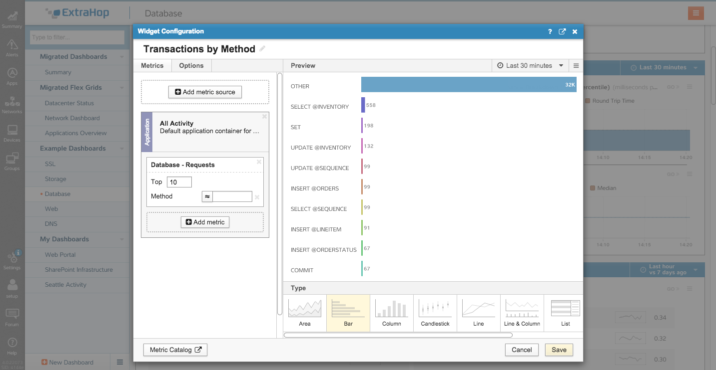 Widget creation