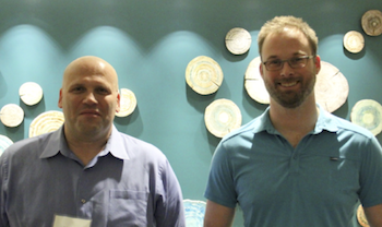 John Smith (left) and Jon Garrison, both members of the ExtraHop Solutions Architecture team.